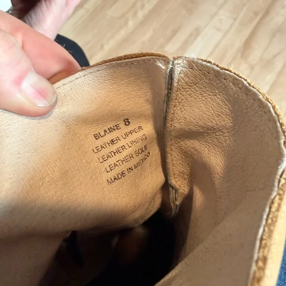 Freebird by Steven Tan Slouch Lace-Up Leather Boots with Studded Straps - Picture 7 of 8